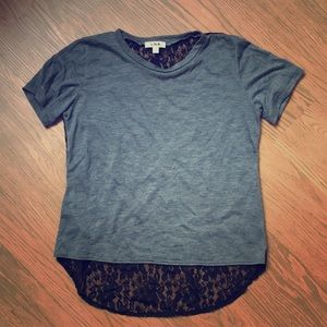 LNA Lace Back T-Shirt